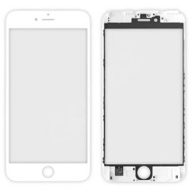 Скло дисплея (для переклеювання) iPhone 6S Plus (5.5") White complete with frame