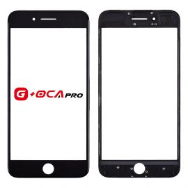 Скло дисплея OCA Pro для iPhone 7 Plus (5.5") для переклеювання з рамкою та OCA Black