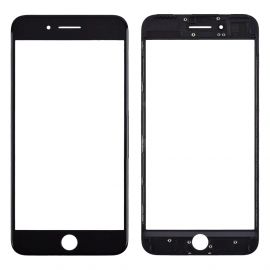 Скло дисплея (для переклеювання) iPhone 7 Plus (5.5") Black complete with frame