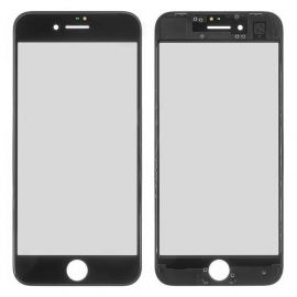 Скло дисплея (для переклеювання) iPhone 8 / SE 2020 Black complete with frame