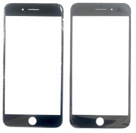 Скло дисплея iPhone 8 Plus (5.5") Black (для переклеювання) OR