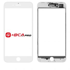 Скло дисплея OCA Pro для IPhone 8 Plus (5.5") для переклеювання з рамкою та OCA White