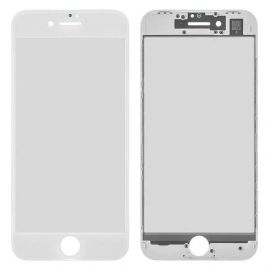 Скло дисплея (для переклеювання) iPhone 8 / SE 2020 White complete with frame
