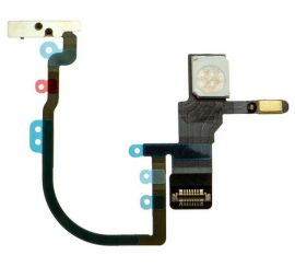Шлейф з кнопкою включення, спалахом та мікрофоном для iPhone XS Max Power (6.5")