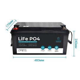 Акумулятор LiFePo4 12.8V 150Ah (1920Wh)