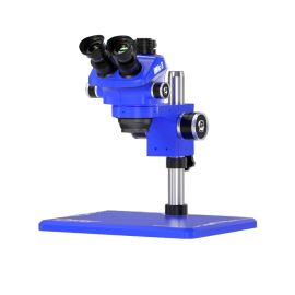 Мікроскоп тринокулярний Mechanic iMic 3-B11 (7-50X) з підсвіткою R16, та камерою MOS-4KC Blue