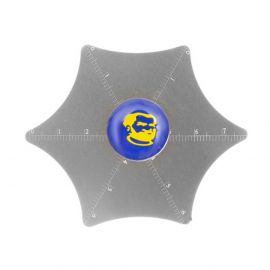 Лопатка / Медіатор Mechanic X7 (металевий / шестикінцева зірка)