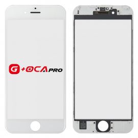 Скло дисплея OCA Pro для iPhone 6S (4.7") для переклеювання з рамкою та OCA White