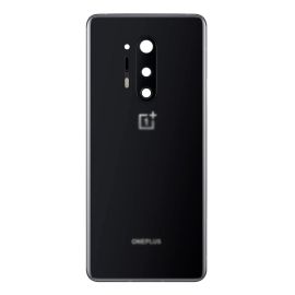 Задня частина корпусу OnePlus 8 Pro Black (з склом камери)