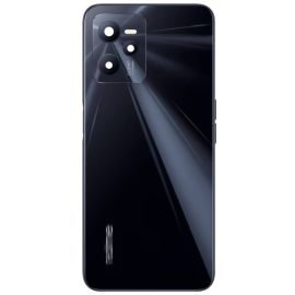 Задня частина корпусу Oppo Realme C35 Black (з склом камери)