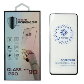 Захисне скло Premium Tempered Glass для Infinix Hot 50 5G / Smart 9 / Tecno Spark Go 1 (6.67") Black
