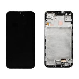 Дисплей Samsung Galaxy A15 SM-A155 / A15 5G SM-A156 OR 100% (Service Pack) with frame Black
