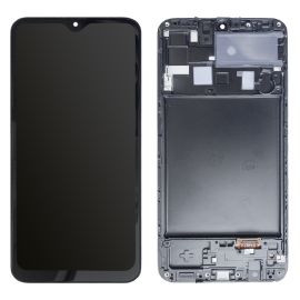 Дисплей Samsung Galaxy A20 SM-A205 OLED with frame Black