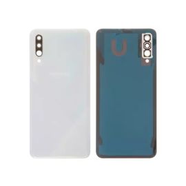 Задня частина корпусу Samsung Galaxy A30S SM-A307 White (з склом камери)