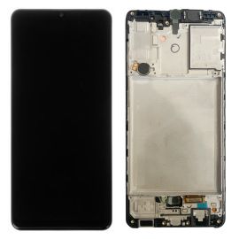 Дисплей Samsung Galaxy A31 SM-A315 OR (Assembled Service Pack) with frame Black