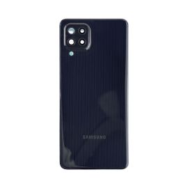 Задня частина корпусу Samsung Galaxy M32 SM-M325FV Black (з склом камери)