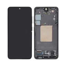 Дисплей Samsung Galaxy S24 SM-S921 OR (Assembled Service Pack) with frame Black