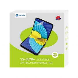 Гідрогелева плівка Sunshine SS-057R+360° (200*200мм, для гнучких дисплеїв та full cover) 25шт