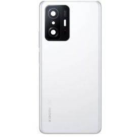 Задня частина корпусу Xiaomi 11T / 11T Pro Moonlight White (з склом камери)