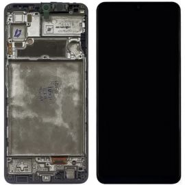 Дисплей Samsung Galaxy A22 4G SM-A225 OR 100% (Service Pack) with frame Black