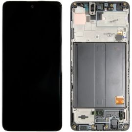 Дисплей Samsung Galaxy A51 SM-A515 OR 100% (Service Pack) with frame Black