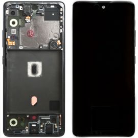 Дисплей Samsung Galaxy A51 5G SM-A516 OR 100% (Service Pack) with frame Black