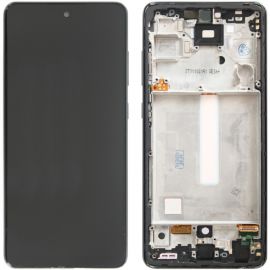 Дисплей Samsung Galaxy A52 SM-A525 / SM-A526 / A52S SM-A528 OLED with frame Black (Small LCD)
