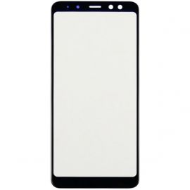 Скло дисплея Samsung Galaxy A8 2018 SM-A530 Black + OCA (для переклеювання)