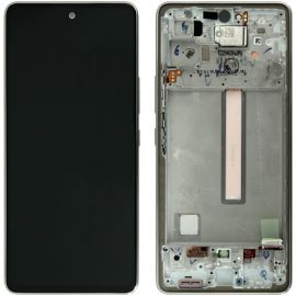 Дисплей Samsung Galaxy A53 5G SM-A536 OR 100% (Service Pack) with frame White
