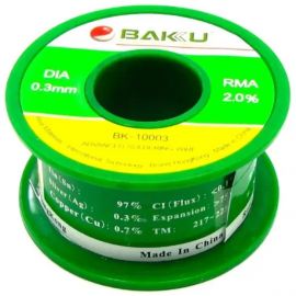 Припій Baku DIA 0.3 mm, RMA 2.0% BK - 10003