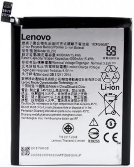 Акумулятор BL270 (4000mAh) для Lenovo K6 Note / K8 / K8 Plus