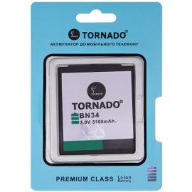 Акумулятор TORNADO BN34 (3000mAh) для Xiaomi Redmi 5A