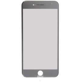 Скло дисплея iPhone 7 Plus (5.5") для переклеювання з рамкою та OCA Black