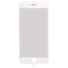 Скло дисплея IPhone 8 Plus (5.5") для переклеювання з рамкою та OCA White