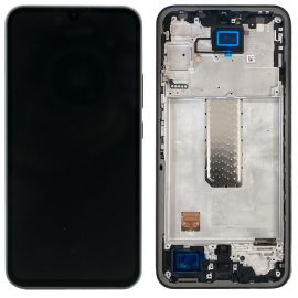Дисплей Samsung Galaxy A34 5G SM-A346 OR 100% (Service Pack) with frame Black