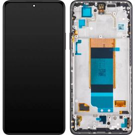 Дисплей Xiaomi Poco F4 complete with frame Black (Original AMOLED)