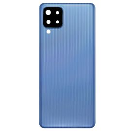 Задня частина корпусу Samsung Galaxy M32 SM-M325FV Blue (з склом камери)