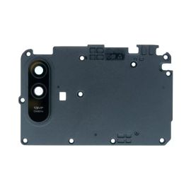 Скло камери Xiaomi Redmi 9A / Redmi 9AT / Redmi 9I Black (з рамкою)
