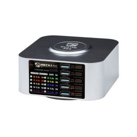 Зарядний пристрій Mechanic X-Power Plus (5 USB QC3.0 + 5 PD USB-C + Бездротова зарядка) 200W