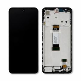 Дисплей Xiaomi Redmi 12 / Redmi 12 5G / Poco M6 Pro 5G (Tianma) complete with frame Black Original (PRC)