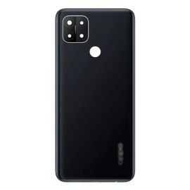 Задня частина корпусу Oppo A15 / A15S / A34 Black (з склом камери)
