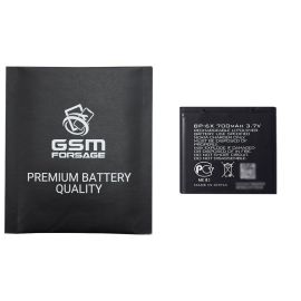 Акумулятор (700mAh) для Nokia BP-6X Premium Quality