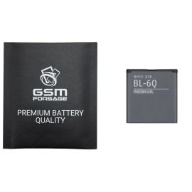 Акумулятор (970mAh) для Nokia BL-6Q Premium Quality