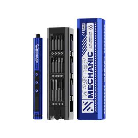 Електрична викрутка Mechanic ES420 (викрутка: 42 насадки, 500mAh)