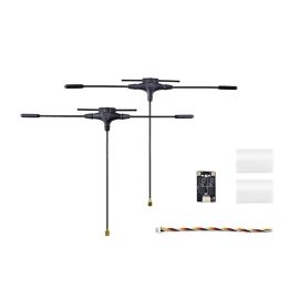 Приймач сигналу ELRS Gemini 2.4G\915mHz, SoloGood, з 2 антенами Immortal T