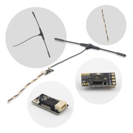 Приймач сигналу ELRS 900 MHz, BetaFPV 900 RX, прошивка 3.5.2, з антеною Immortal T