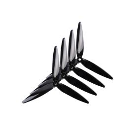 Пропелери Gemfan Flash 7040, 3 лопаті, полікарбонат, (набір CW - 2шт, CCW - 2шт)
