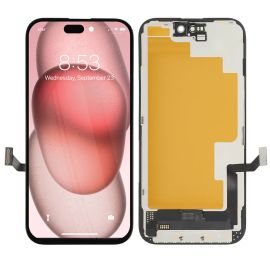 Дисплей iPhone 15 (6.1") Black OLED HARD (REPART)