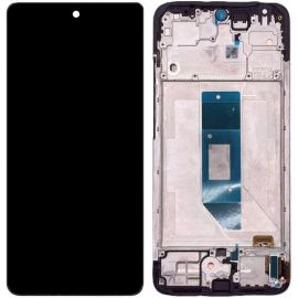 Дисплей Xiaomi Redmi Note 14 4G / Note 14 5G OLED with frame Black (EU, JG2, 161мм)