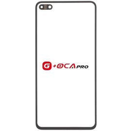 Скло дисплея OCA Pro для Huawei P40 Black + OCA (для переклеювання)
